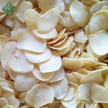 Hot selling air dehydrated garlic slices flakes without root